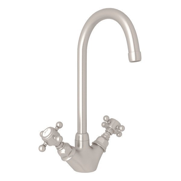 Rohl San Julio Bar/Food Prep Mixer Faucet 5" "C" Spout A1467XMSTN-2